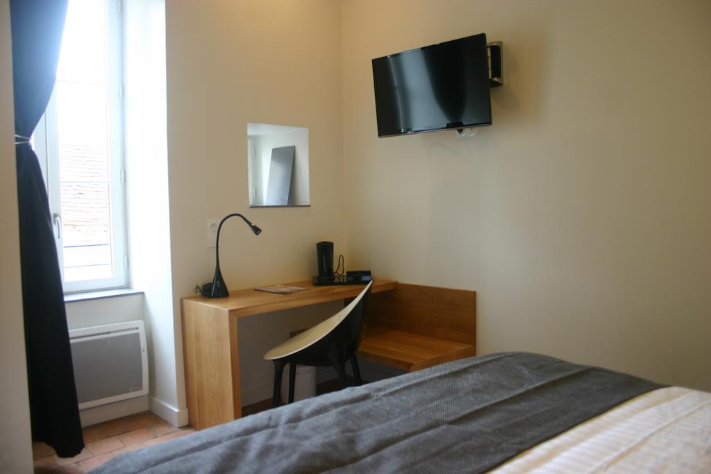 Sy-La Terrasse Hotel Vezelay Bagian luar foto