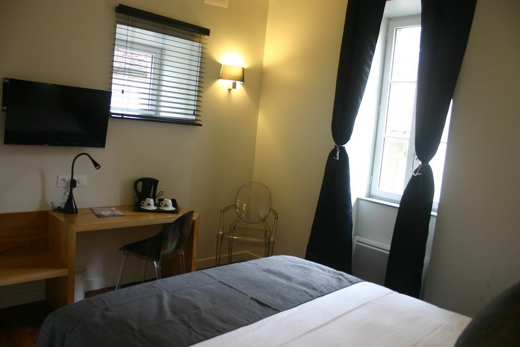 Sy-La Terrasse Hotel Vezelay Bagian luar foto