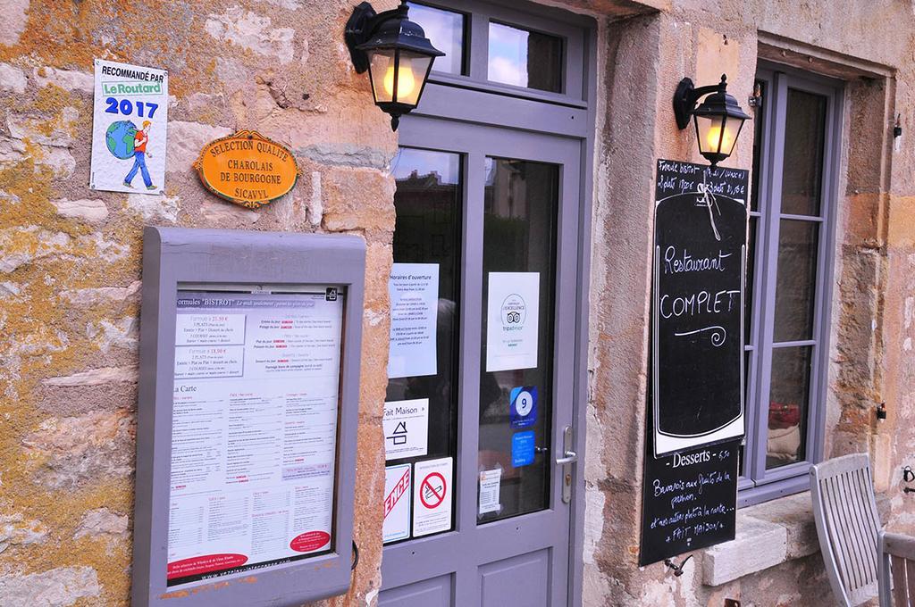 Sy-La Terrasse Hotel Vezelay Bagian luar foto