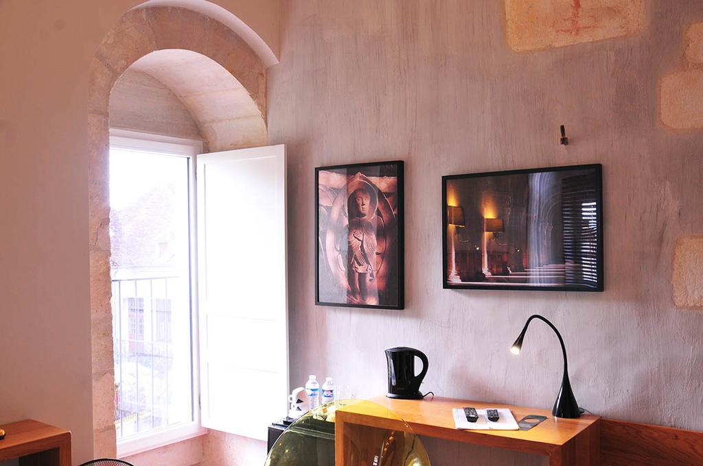 Sy-La Terrasse Hotel Vezelay Bagian luar foto